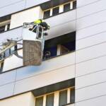 BF Wien: Zimmerbrand im 5.Stock eines Hochhauses nahe Praterstern