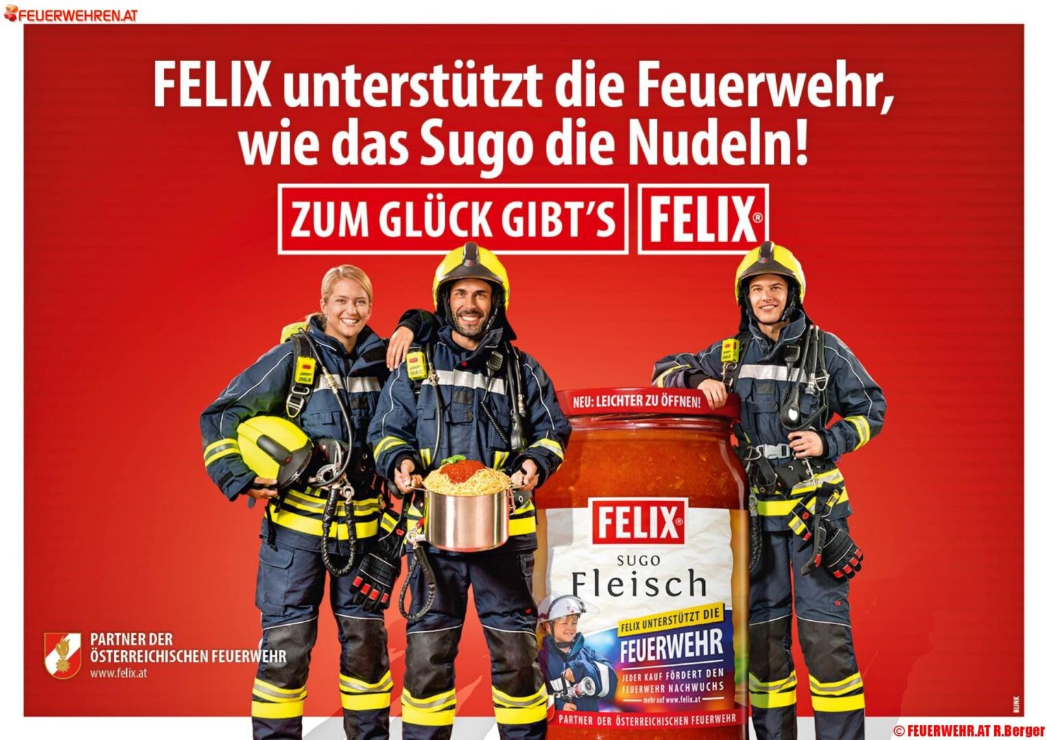 FELIX AUSTRIA unterstützt die österreichischen Feuerwehren