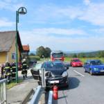 BFVDL: Spektakulärer Verkehrsunfall in Hörmsdorf 16 FF Hörmsdorf