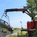 BFVDL: Spektakulärer Verkehrsunfall in Hörmsdorf 5 FF Hörmsdorf