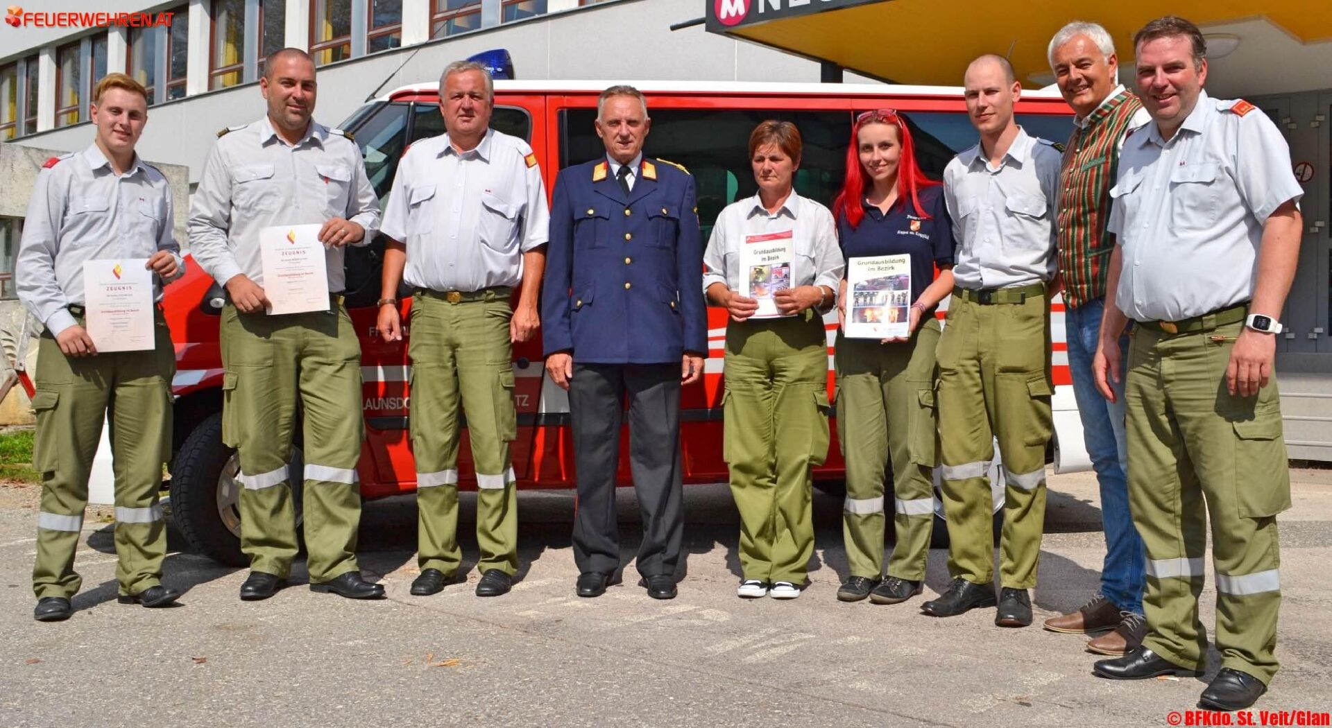 BFKdo. St. Veit/Glan: Grundausbildung 2016 des Feuerwehrbezirkes
