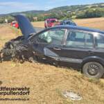 FF Oberpullendorf: Fahrzeugbergung zwischen Ritzing und Lackendorf