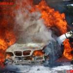 FF Brunn am Gebirge: Fahrzeugbrand auf der A21 10 SB Marco Oesze