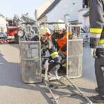 FF Krems: Hund von Dach gerettet