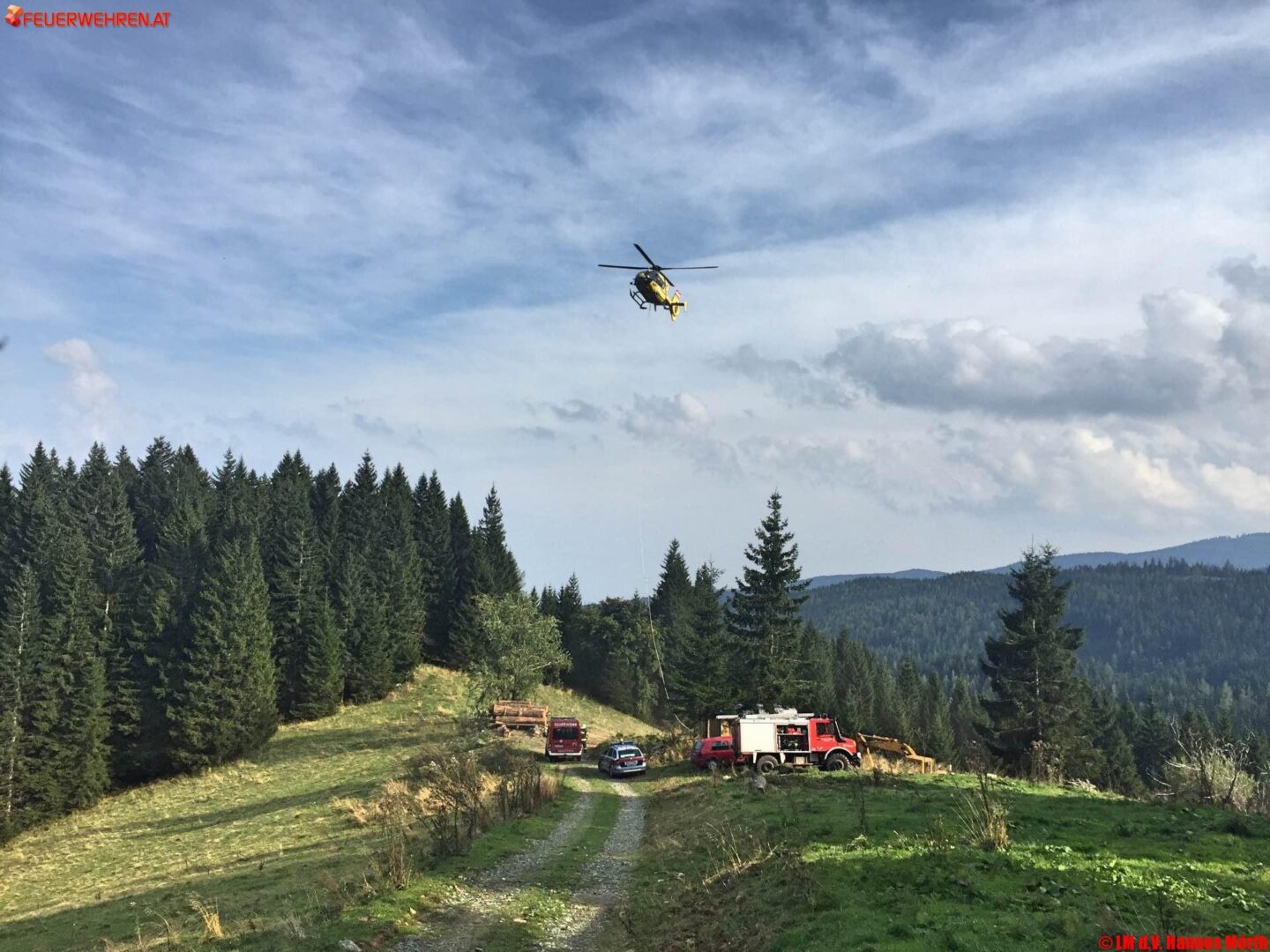 Forstunfall in Glashütten