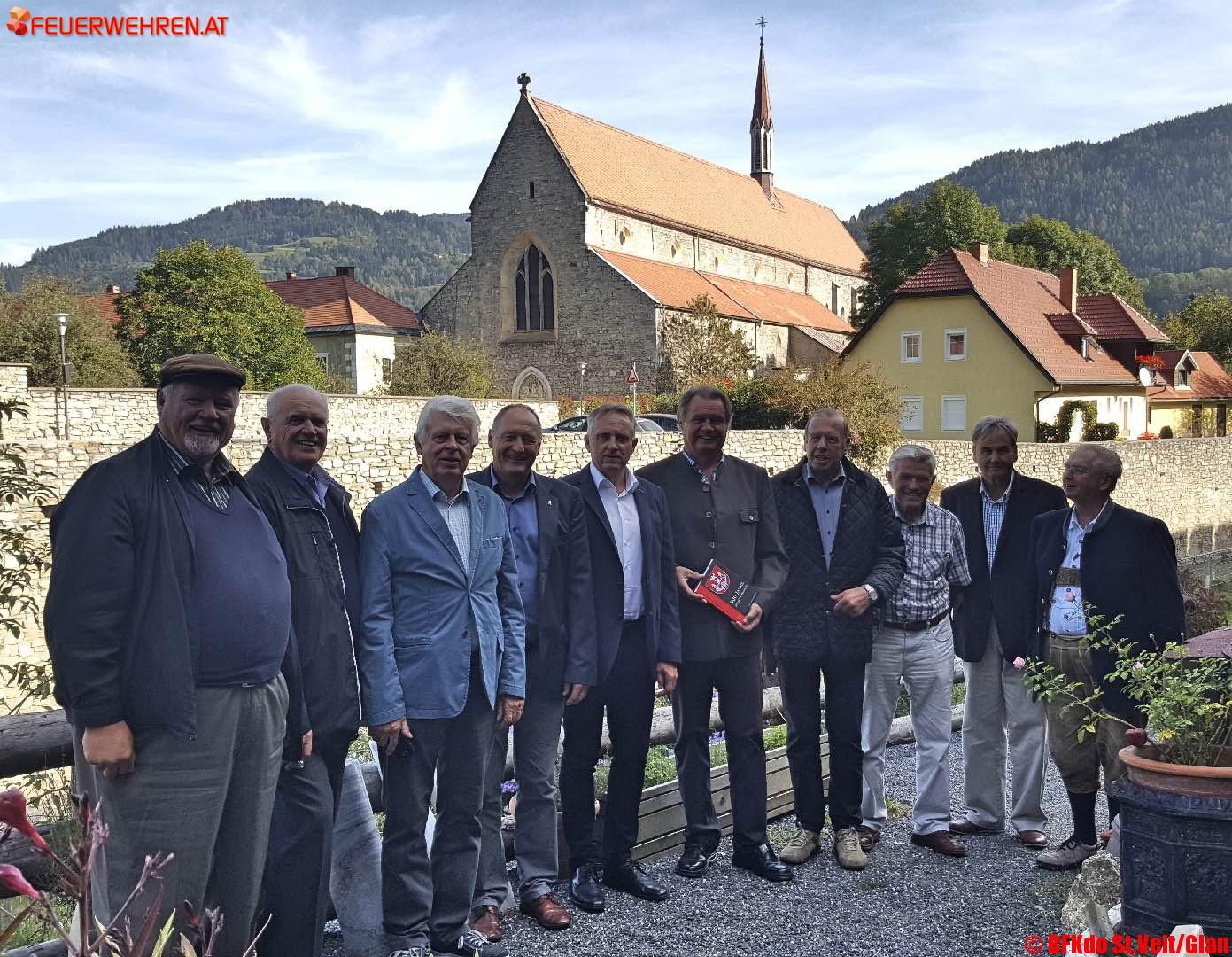 BFKdo. St. Veit/Glan: Kameradschaftliches Treffen der ehemaligen Hauptbewerter