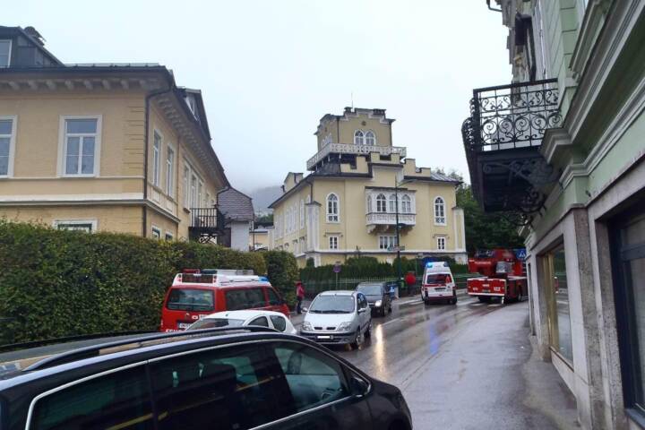 FF Bad Ischl: Feuerwehr unterstützt Exekutive