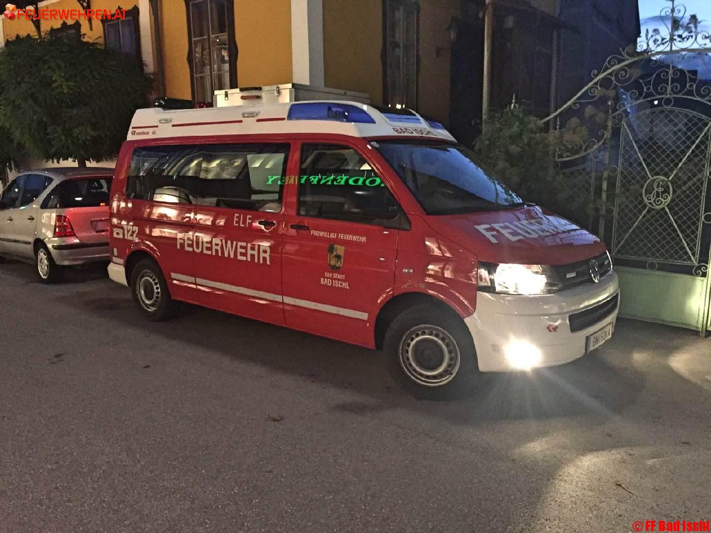 FF Bad Ischl: Wohnungsöffnung wegen Unfallverdacht