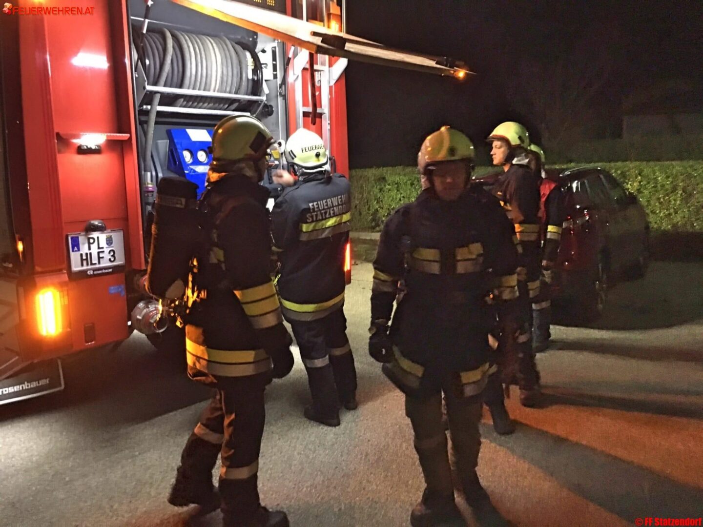 FF Statzendorf: Zugsübung – Verhalten im Einsatz