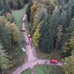 FF Bad Ischl: Übungsannahme Waldbrand auf der Katrin