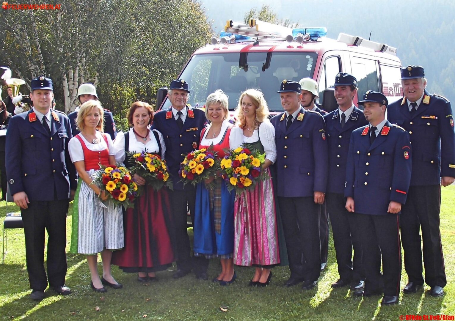 BFKdo. St. Veit/Glan: Fahrzeugsegnung der Feuerwehr Knappenberg