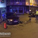Stadtfeuerwehr Oberpullendorf: Verkehrsunfall auf der Kreuzung B50 - Spitalstraße 3