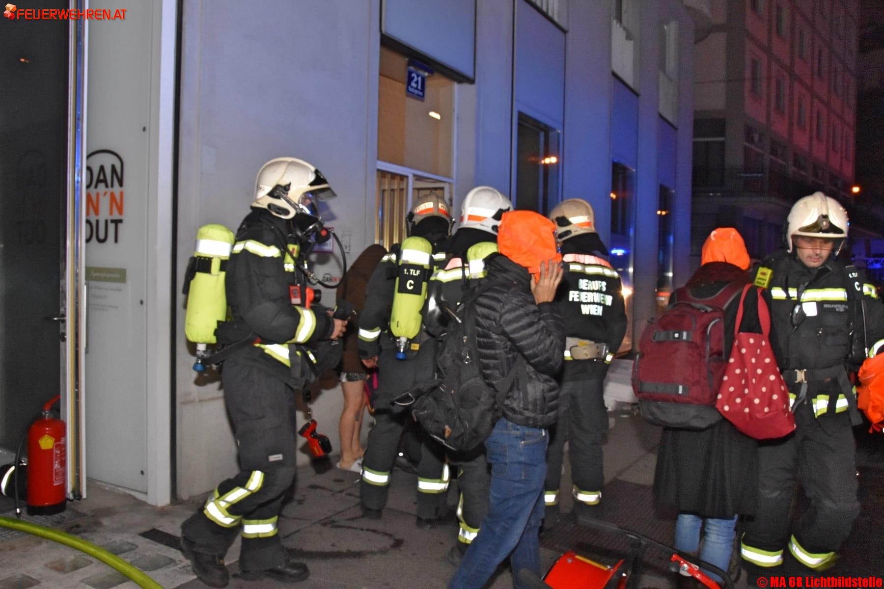 BF Wien: Brand Alarmstufe 2