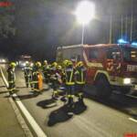 FF Hinterstoder: Feuerwehreinsatz nach missglücktem Ausweichmanöver
