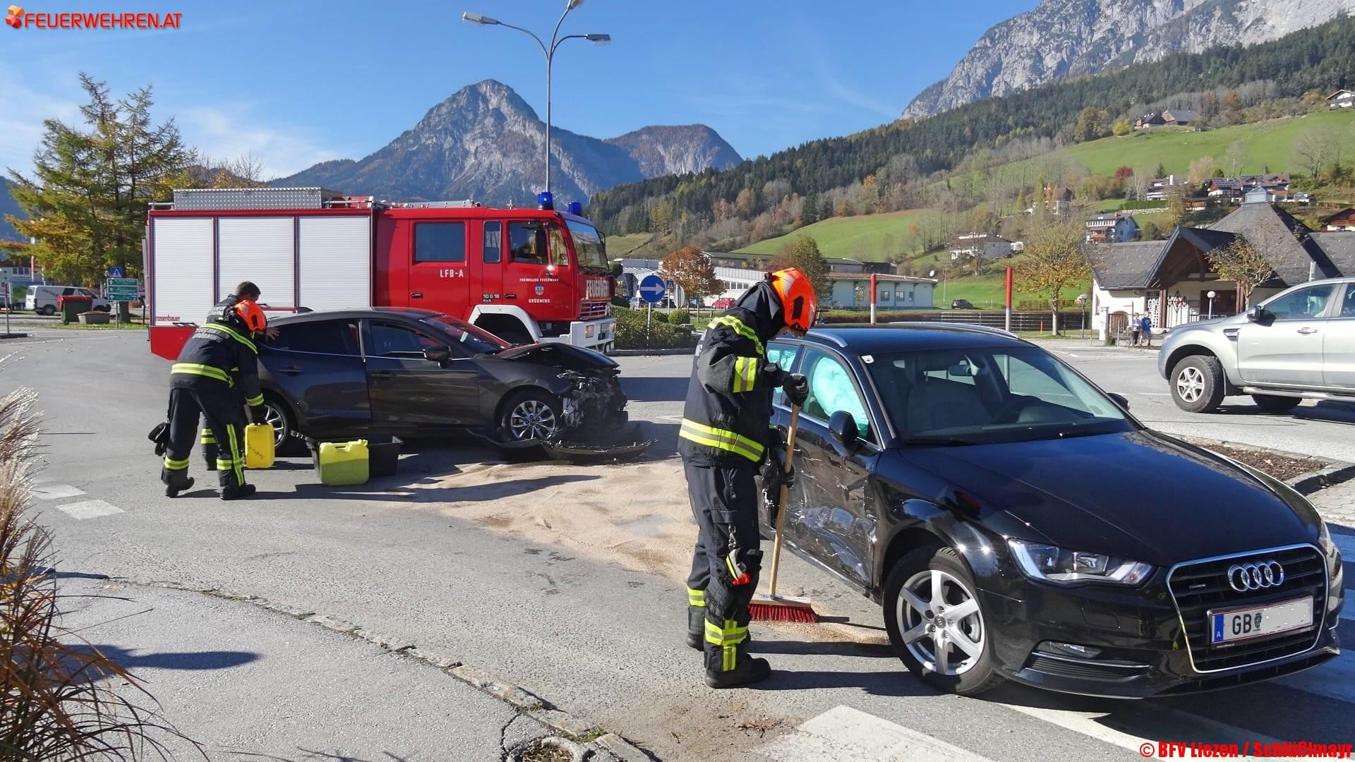 Unfallserie im Bezirk Liezen fordert die Feuerwehren