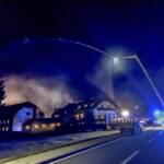 FF Hinterstoder: Abschnittsübung in Hotelbetrieb in Hinterstoder