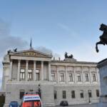 BF Wien: Dachbrand am Parlament