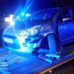 Stadtfeuerwehr Oberpullendorf: Fahrzeugbergung Günserstraße 3