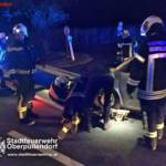 Stadtfeuerwehr Oberpullendorf: Fahrzeugbergung Günserstraße 2