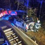 Stadtfeuerwehr Oberpullendorf: Fahrzeugbergung Pilgersdorf