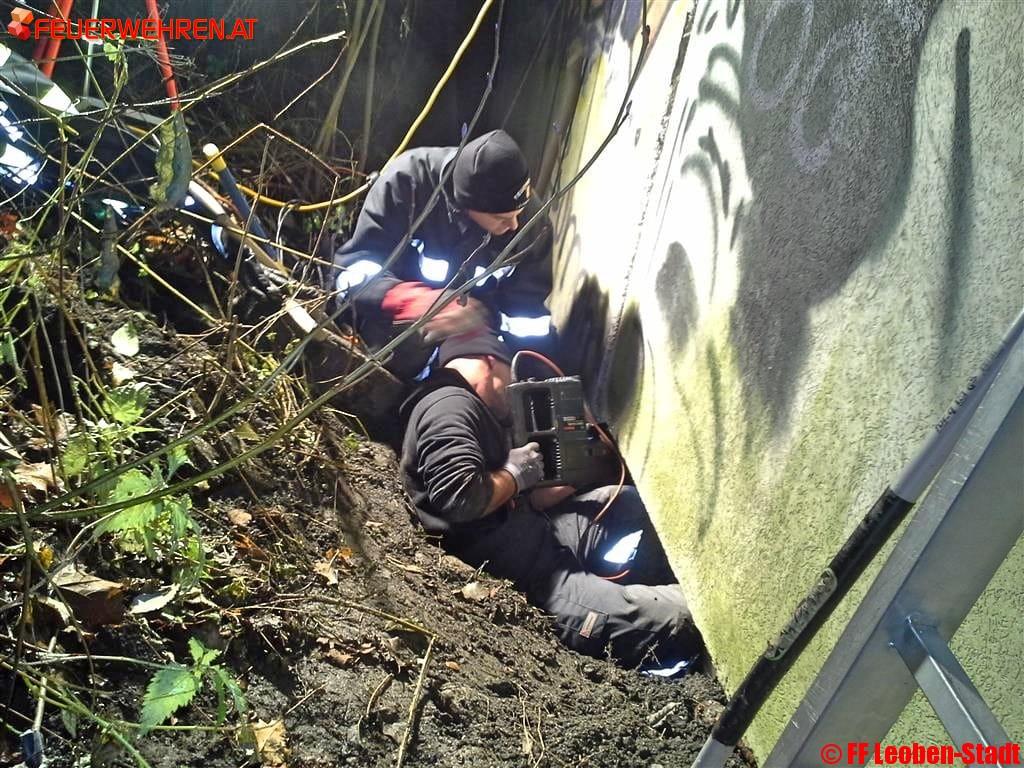 FF Leoben-Stadt: Tierrettung einmal anders