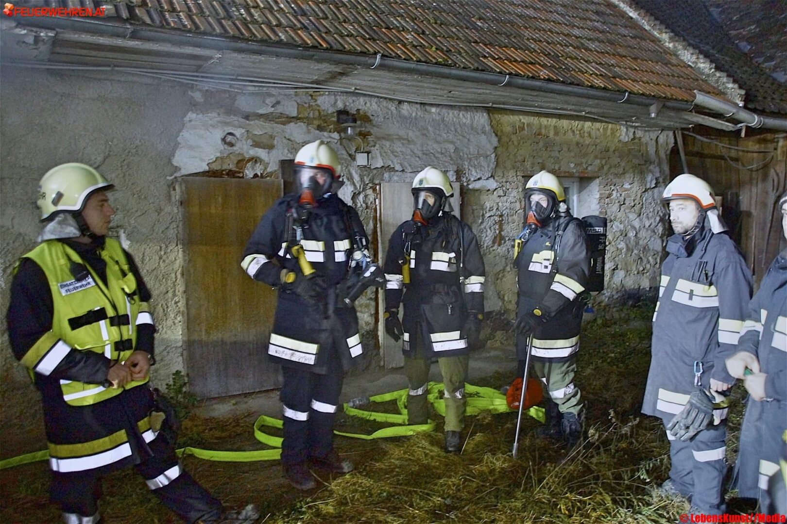 FF Statzendorf: Richtiges Vorgehen bei Zimmerbrand