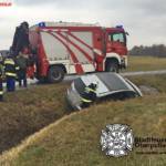 Stadtfeuerwehr Oberpullendorf: Fahrzeugbergung in Unterfrauenhaid 4