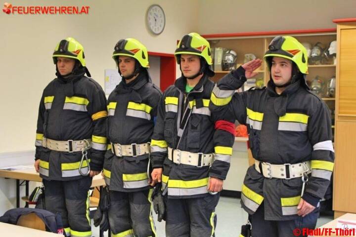 FF Thörl: 4 Kameraden schreiben Geschichte