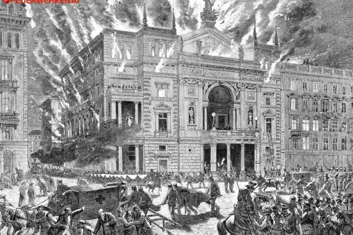 Brand des Ringtheaters am 8.12.1881 jährt sich zum 135.Mal
