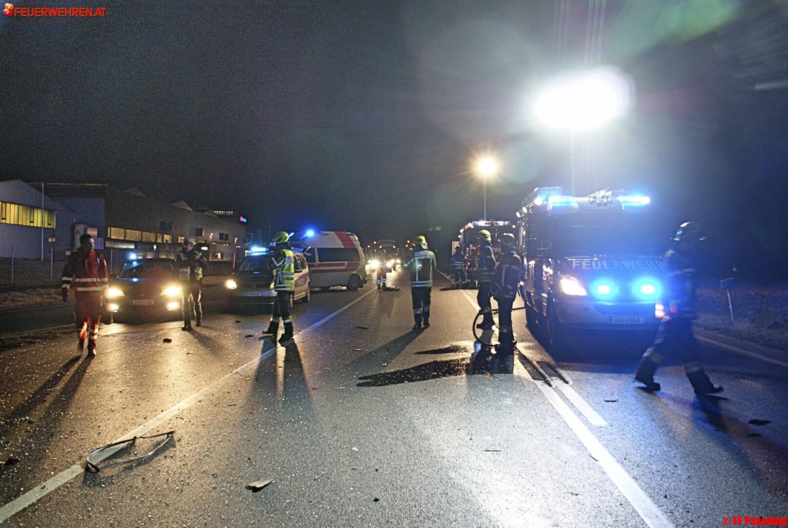 Mehrere Verletzte auf Paschinger Umfahrung