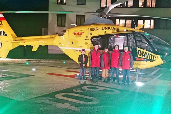 Feuerwehrjugend der FF Bad Ischl besucht das LKH