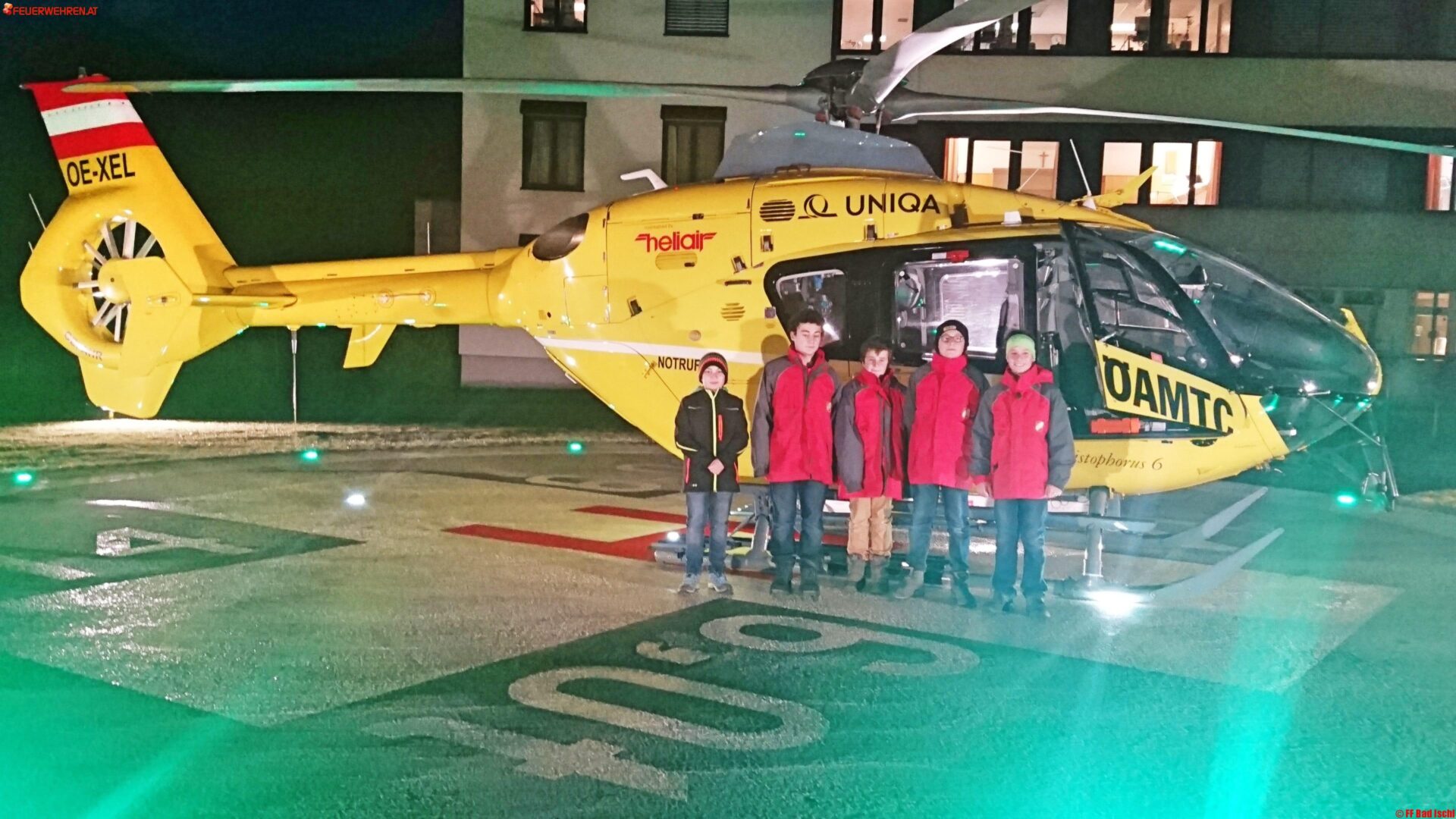 Feuerwehrjugend der FF Bad Ischl besucht das LKH