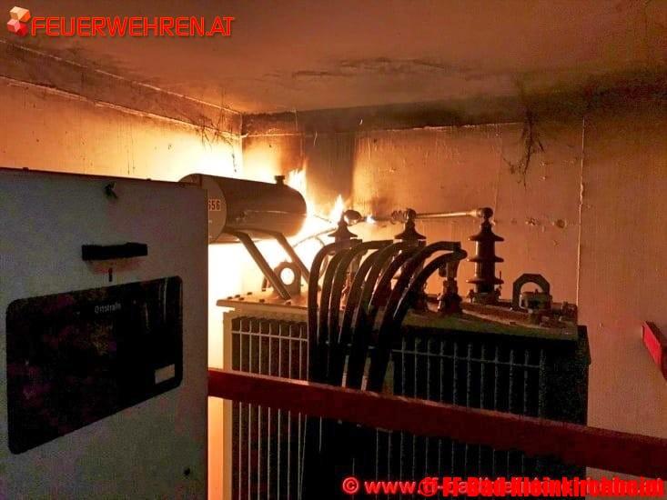 FF Bad Kleinkirchheim: Trafobrand