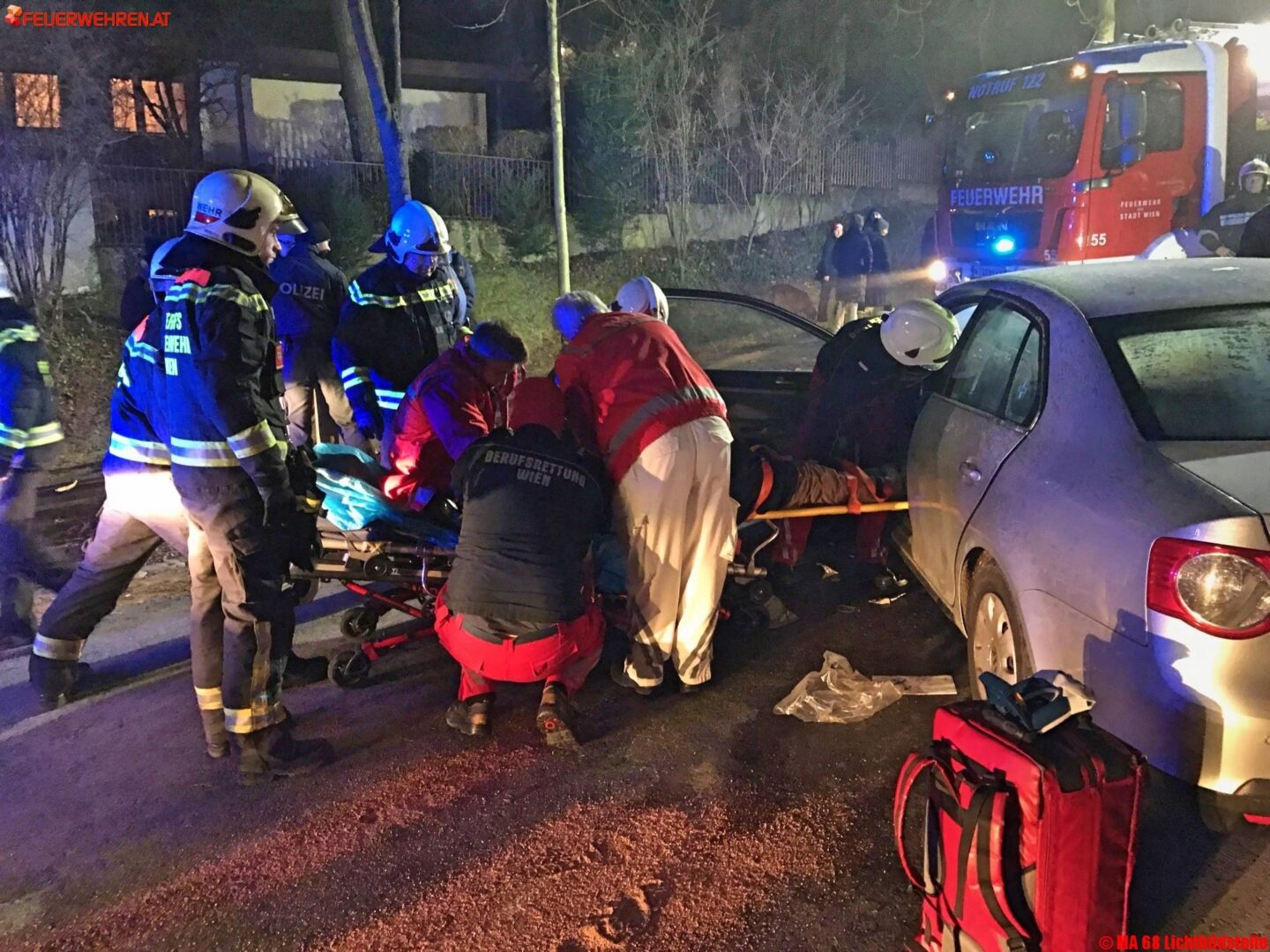 Verkehrsunfall in Wien Ottakring