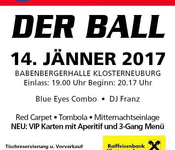 FF Klosterneuburg: Jubiläumsball der FF Klosterneuburg 2017