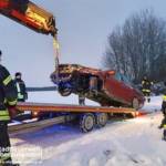 Stadtfeuerwehr Oberpullendorf: Fahrzeugbergung B50 und Verkehrsunfall 2