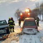 Stadtfeuerwehr Oberpullendorf: Fahrzeugbergung B50 und Verkehrsunfall 1