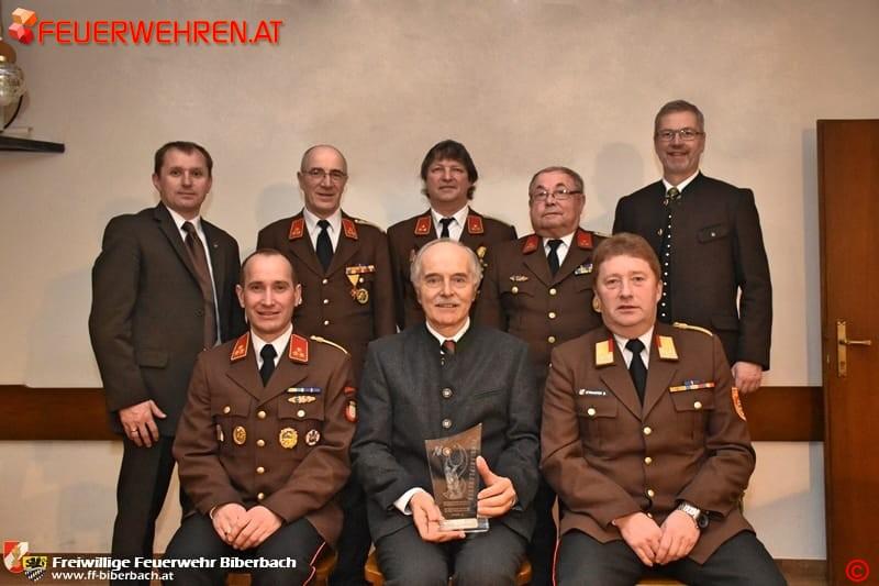 FF Biberbach: Langjähriger Unterstützer bei Mitgliederversammlung geehrt