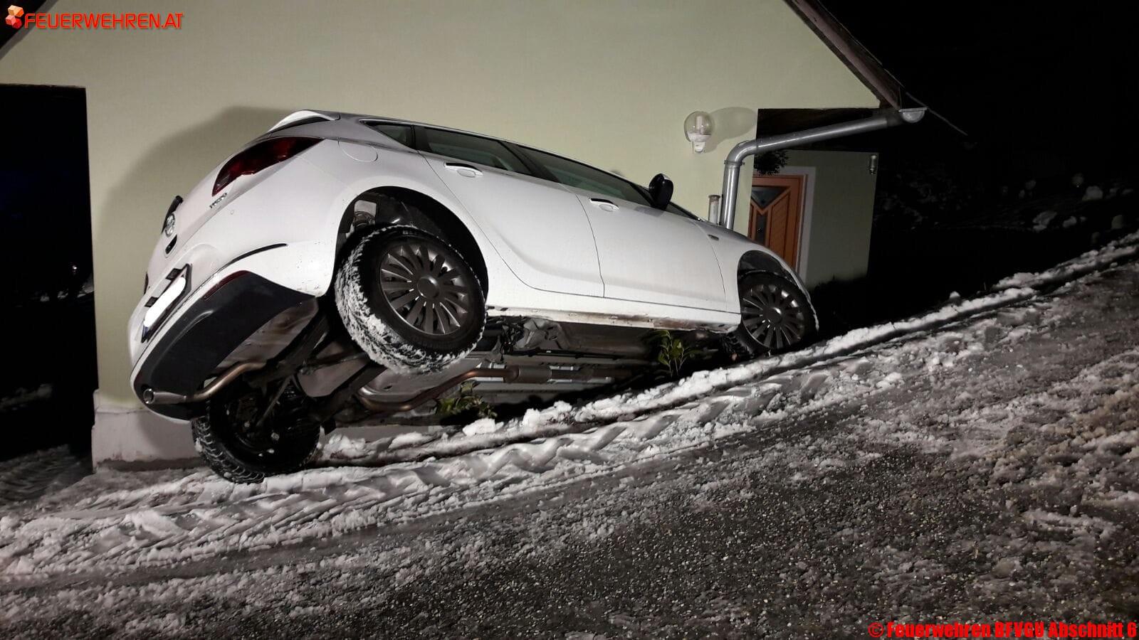 BFVGU A6: Feuerwehreinsätze aufgrund der Schneefälle