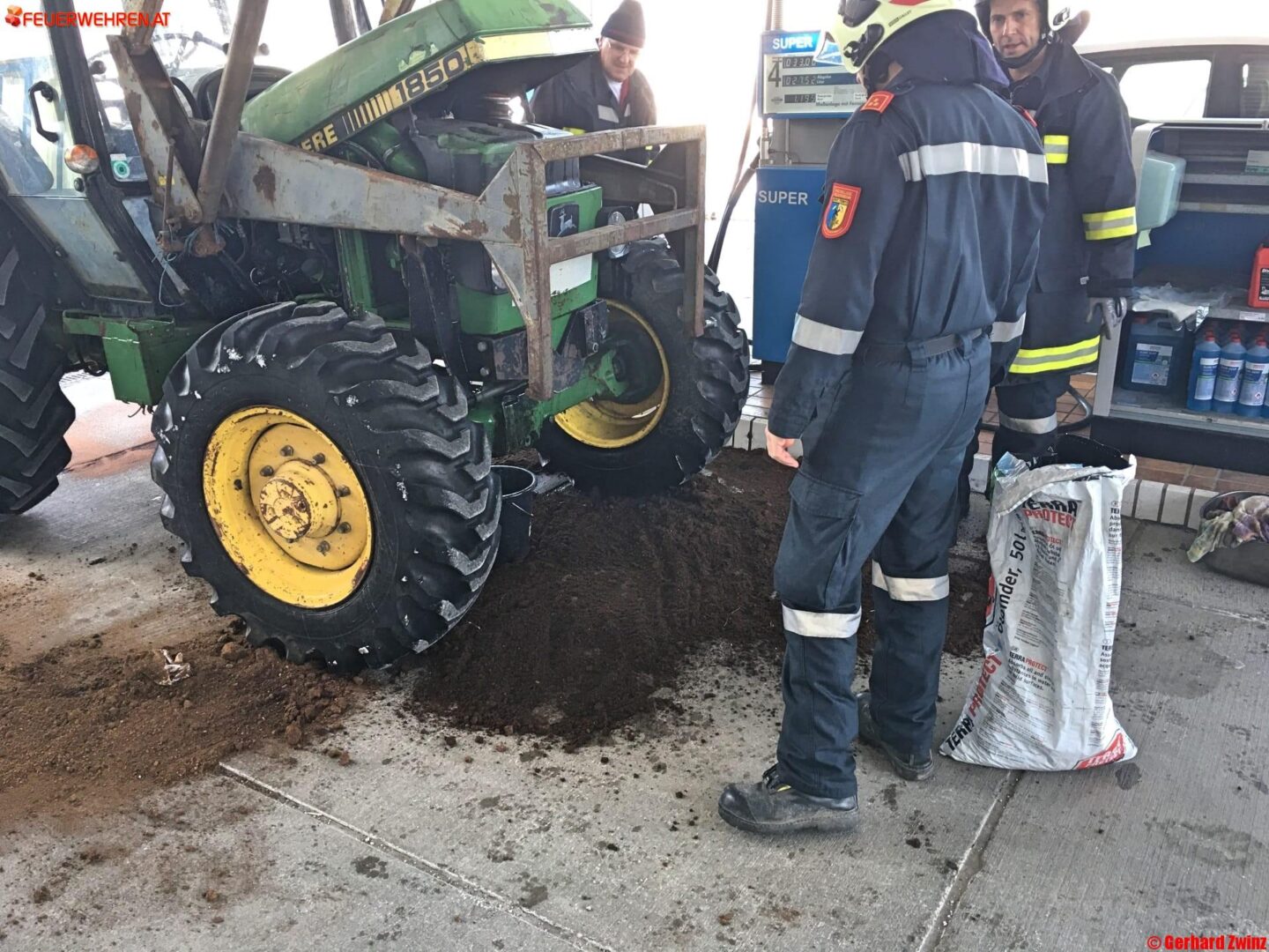 FF Ternitz: Schadstoffeinsatz in Ternitz