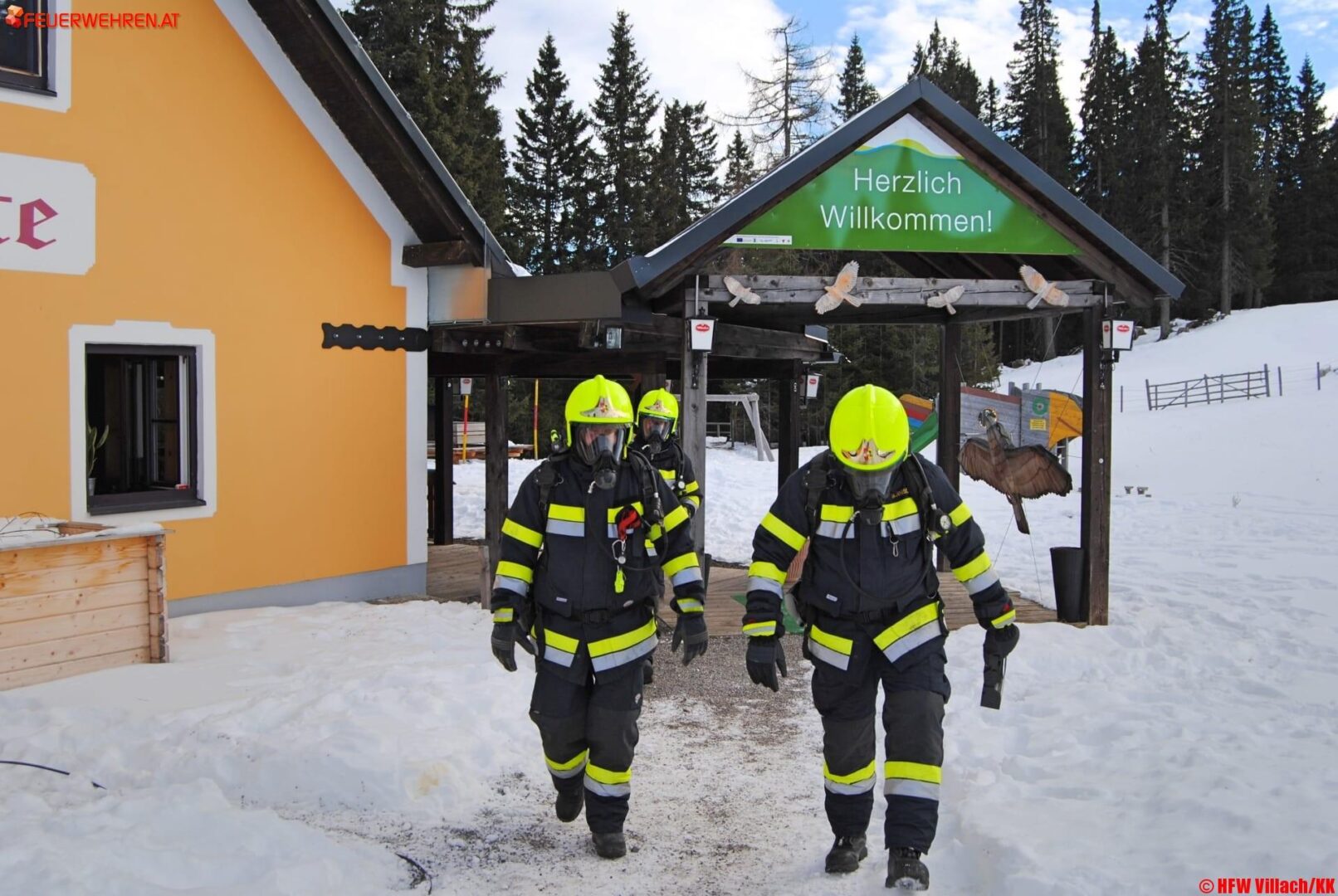 HFW Villach: Kohlenmonoxid Austritt am Dobratsch