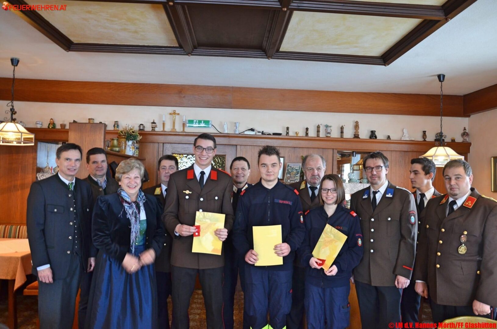 BFVDL: Wehr- und Wahlversammlung der FF Glashütten