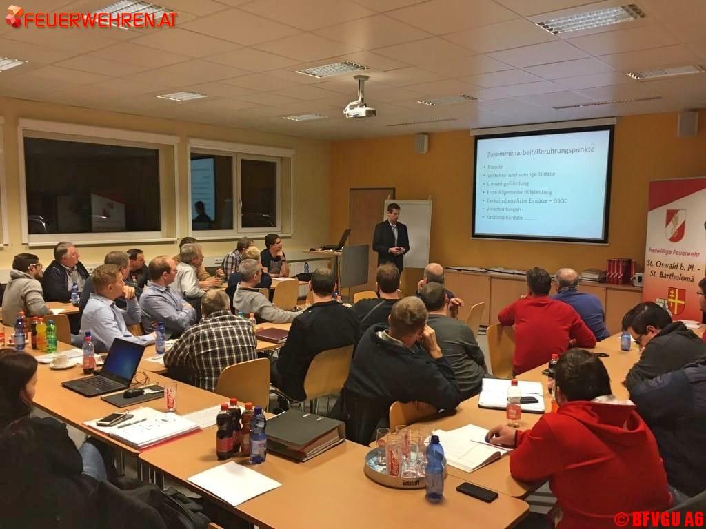 BFVGU Abschnitt 6: Erste Kommandantensitzung im Jahr 2017