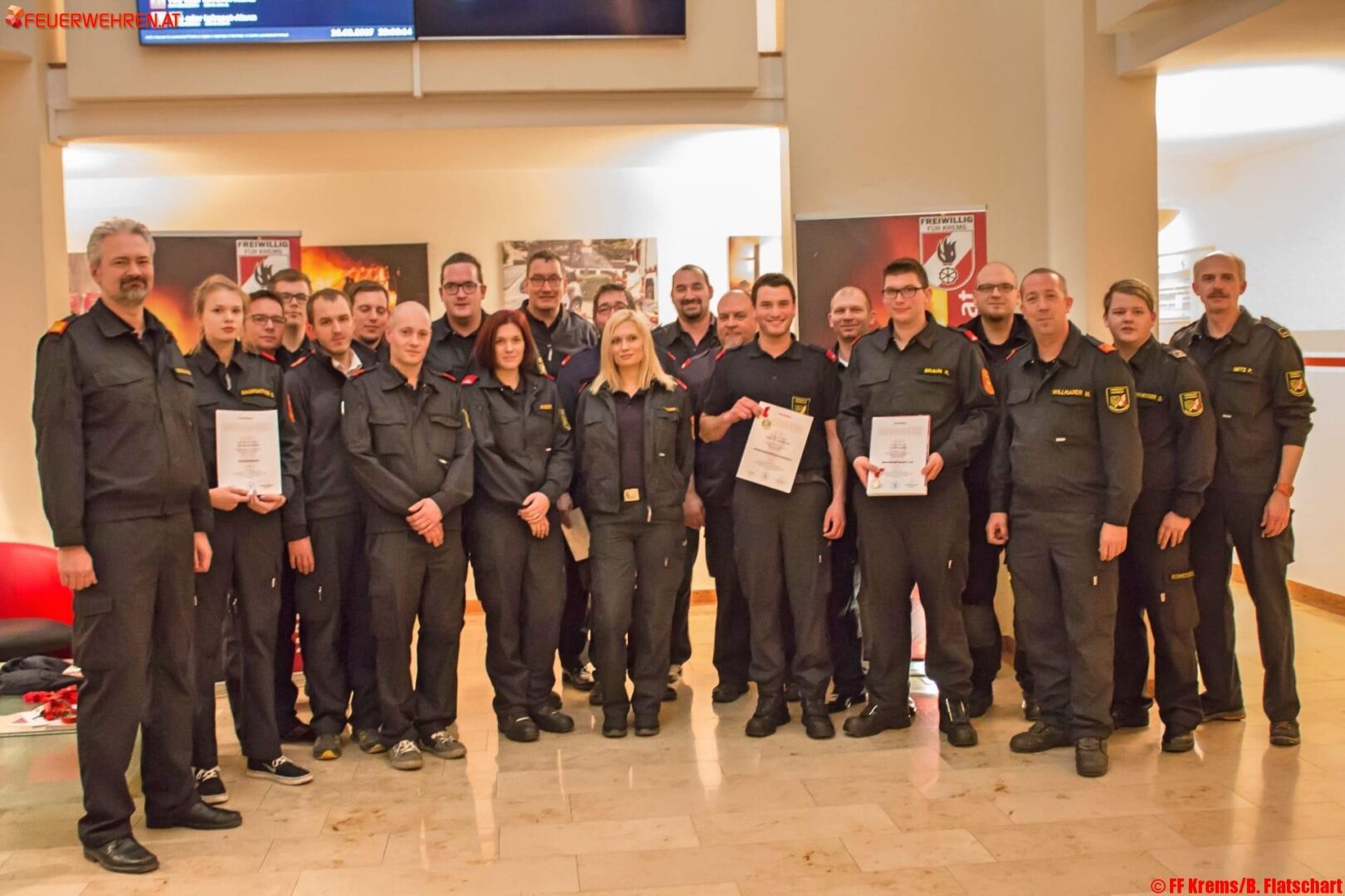 FF Krems: Mannschaftsversammlung der Hauptwache