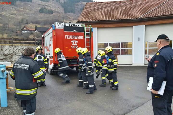 FF Oberaich: Branddienstleistungsprüfung
