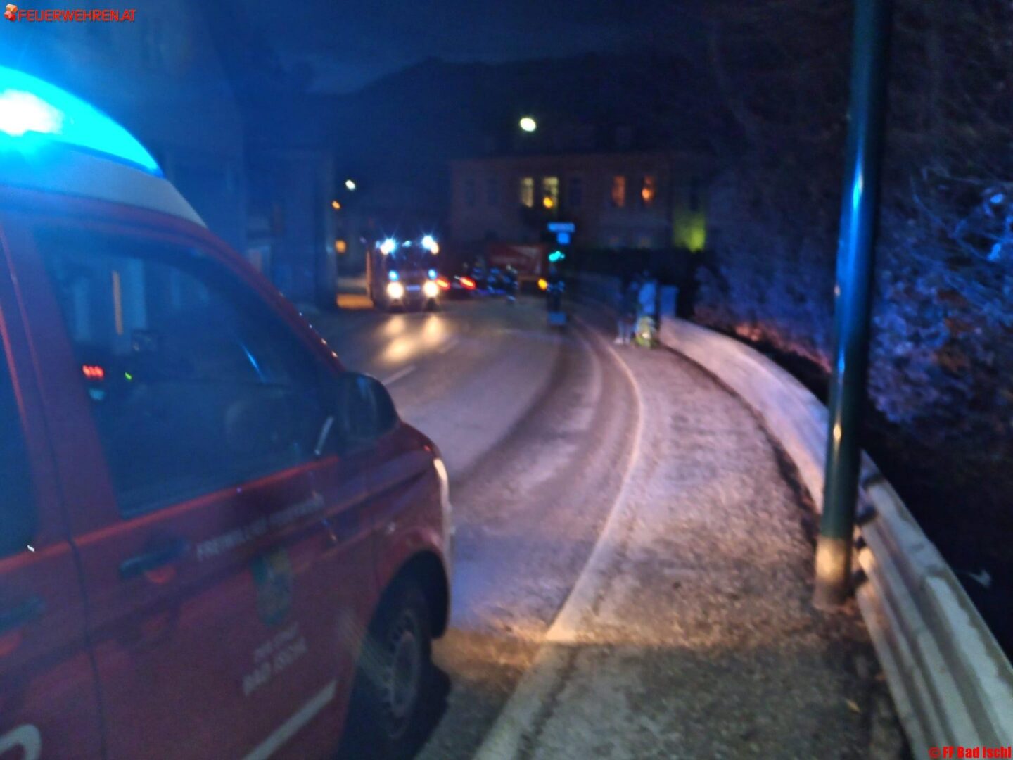 FF Bad Ischl: Dieselaustritt in der Grazerstraße
