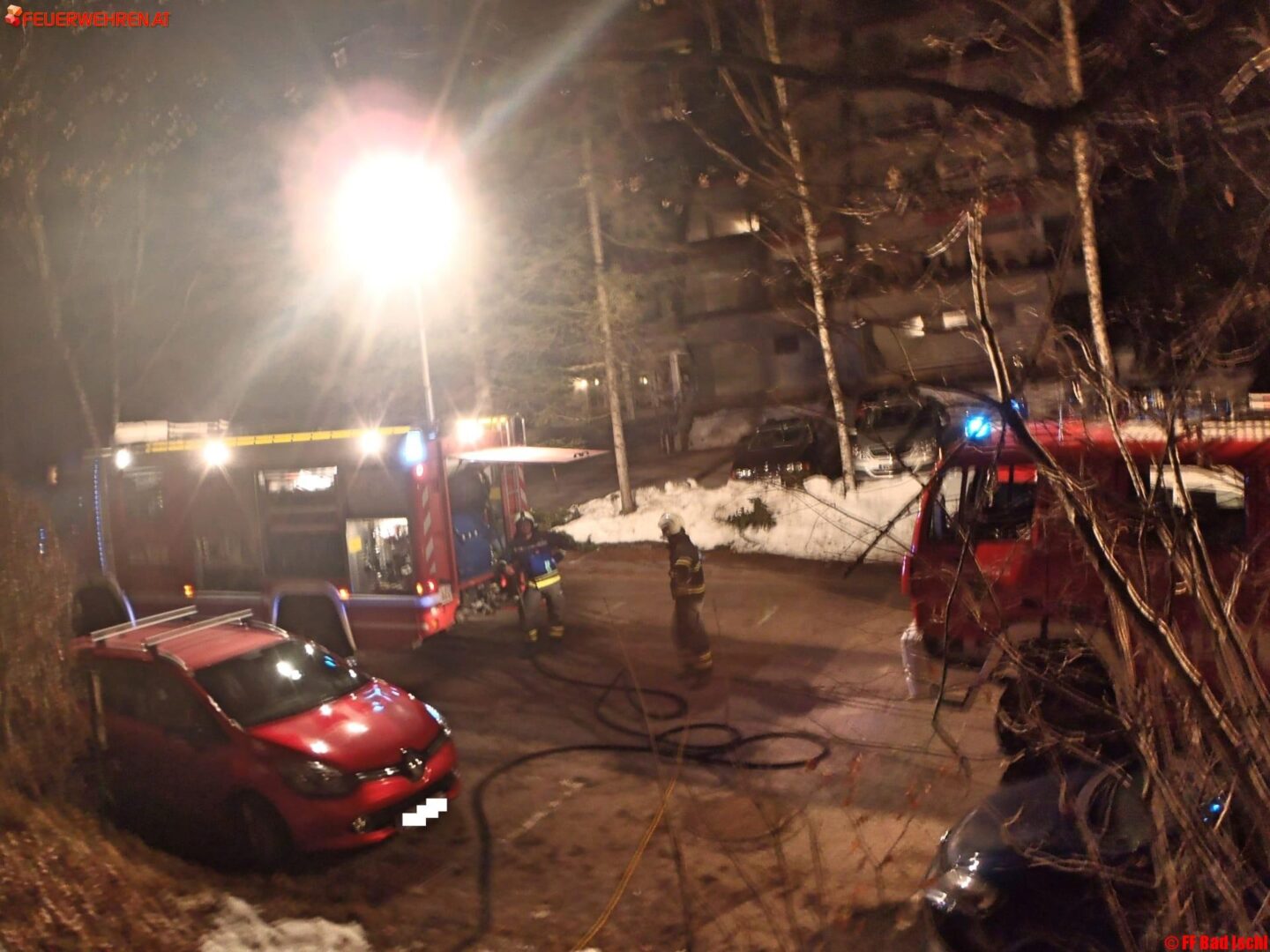 FF Bad Ischl: Brand einer Gartenhütte