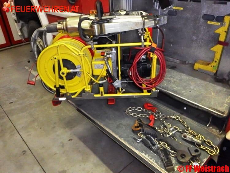 FF Weistrach: Verkauf hydraulischer Rettungssatz