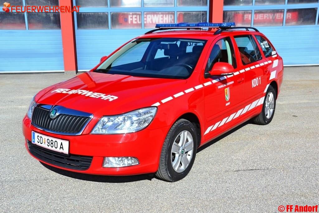 FF Andorf: Fuhrpark der Feuerwehr erweitert