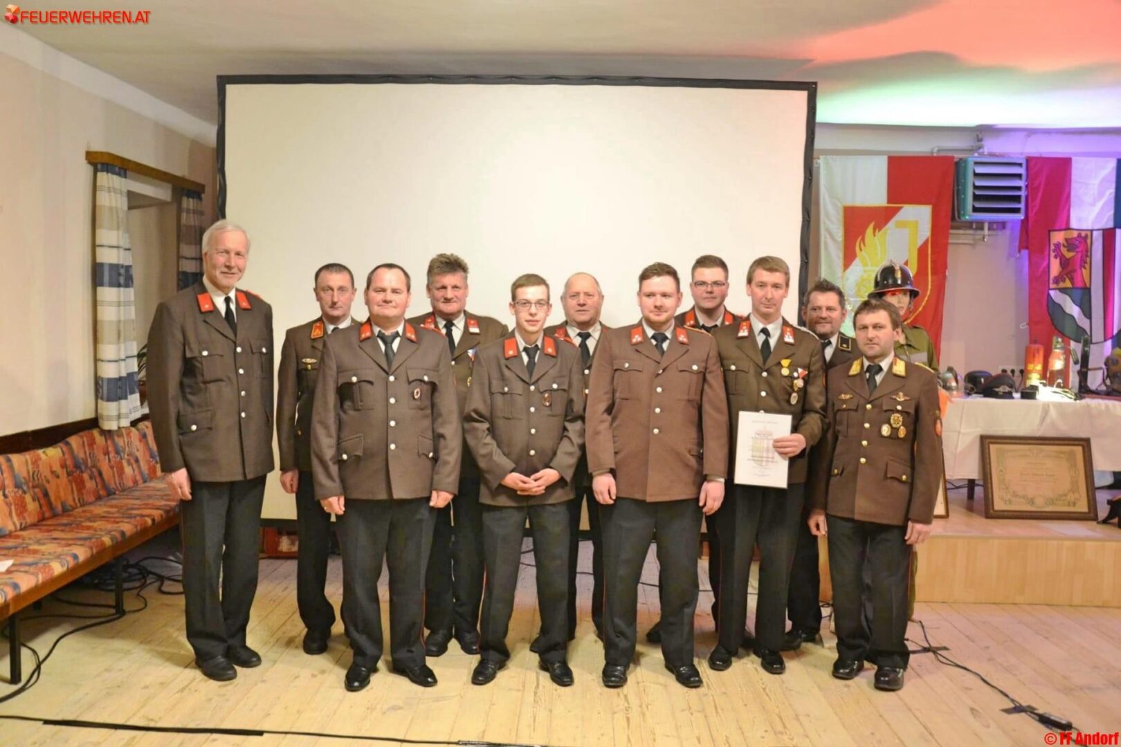 FF Andorf: Das war 2016 – Jahresvollversammlung der Feuerwehr